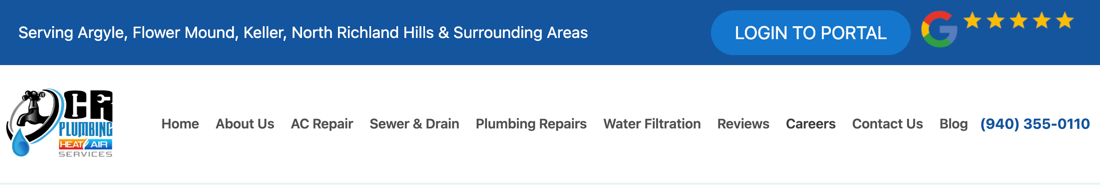 CR Plumbing, Heating & Air Conditioning